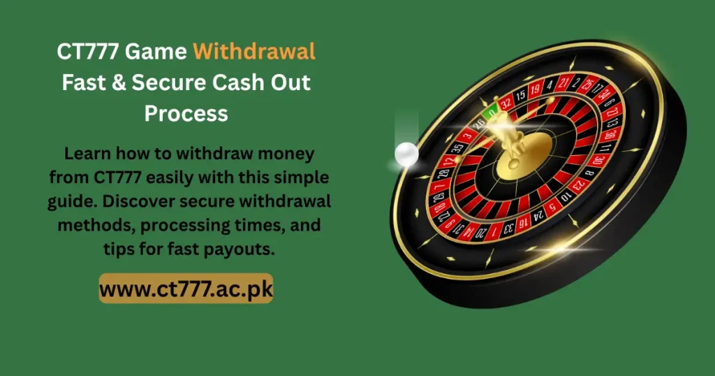 CT777 Game Withdrawal